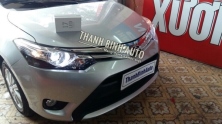 TOYOTA VIOS lắp bóng Lumiled sáng quá