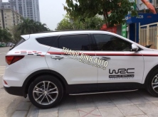 Tem độ xe Santafe 2016