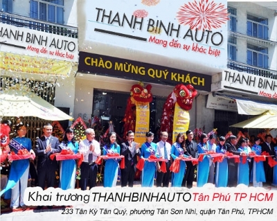 Tưng bừng khai trương ThanhBinhAuto Tân Phú TPHCM