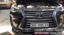 Video Body kiểu Lexus cho TOYOTA FORTUNER 2017 2018 - ThanhBinhAuto