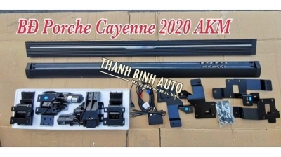Bậc điện xe Porsche Cayenne 2020 AKM