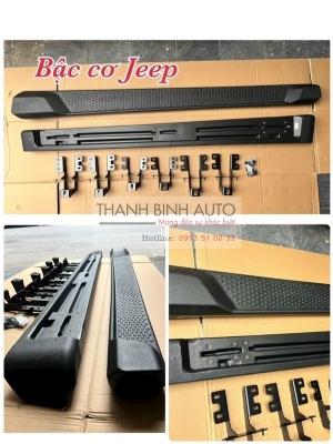 Bậc lên xuống, bệ bước cho xe JEEP