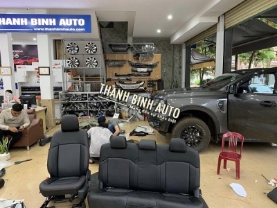 Bọc nệm ghế da cao cấp cho xe RANGER 2023