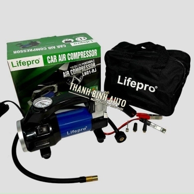 Bơm lốp ô tô mini Lifepro