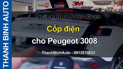 Video Cốp điện cho Peugeot 3008 tại ThanhBinhAuto