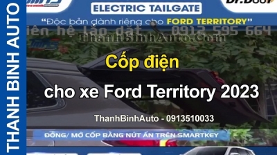 Video Cốp điện cho xe Ford Territory 2023