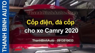 Video Cốp điện + đá cốp cho xe Camry 2020 tại ThanhBinhAuto