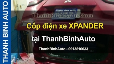 Video Cốp điện xe XPANDER tại ThanhBinhAuto