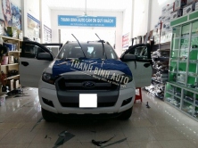 Dán kính, dán phim cách nhiệt xe FORD RANGER 2017