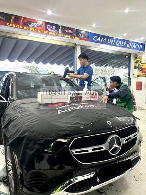 Dán phim cách nhiệt 3M Mỹ cho xe Merc GLC200