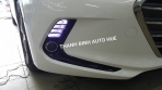 Độ led đèn gầm Hyundai Elantra 2017