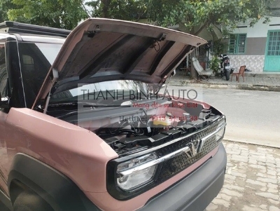 Độ mở nắp capo zin như các dòng xe xăng cho xe VF3