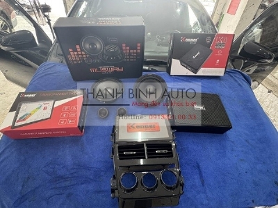 Độ nhẹ âm thanh cho xe Toyota Vios