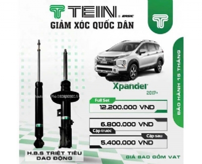 Giảm xóc, Phuộc TEIN Basic cho xe Mitsubishi Xpander 2019