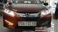 Video HONDA CITY thay đèn pha và led gầm nguyên bộ ThanhBinhAuto