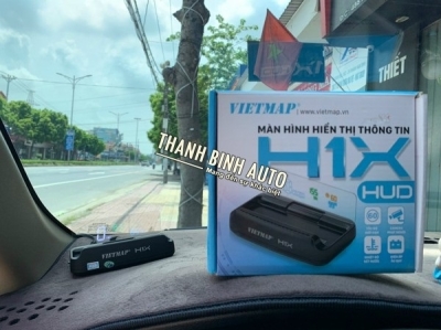Lắp HUD Vietmap H1X cho xe VIOS 2019