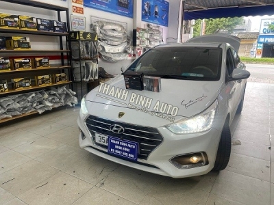 Lắp Bóng Xenon Aozoom cho xe ACCENT 2020