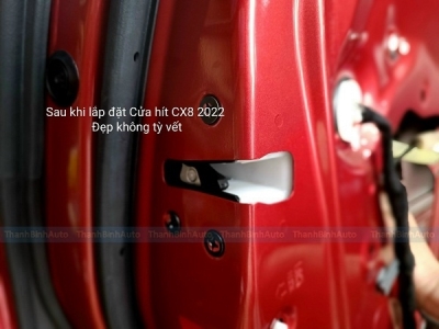 Lắp cửa hít cho xe MAZDA CX8 2022