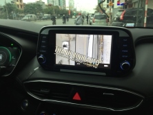 Lắp đặt camera 360 OWIN PRO cho HYUNDAI SANTAFE 2019