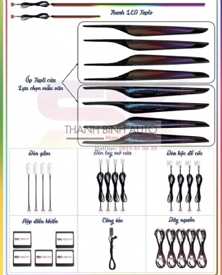 Led nội thất cho xe VF5