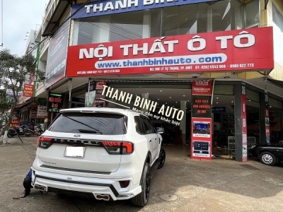 Lên full phụ kiện xe EVEREST 2023