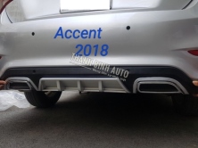 Lip pô, lippo, lip sau HYUNDAI ACCENT 2018 2019