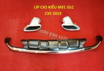 Lip pô, lippo kiểu Mer GLC cho xe MAZDA CX5 2019