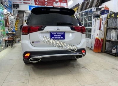 Lip pô, lippo kiểu Mer GLC cho xe OUTLANDER 2021