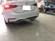 Lip pô, lippo, lip chia đôi pô Hyundai Accent 2019 2020