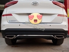 Lip pô, lippo, lip chia đôi pô mẫu Mer xe TUCSON 2019 2020