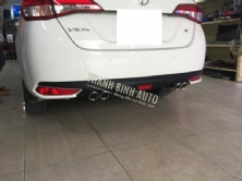 Lip pô, lippo, lip chia đôi pô xe VIOS 2019 2020 m204