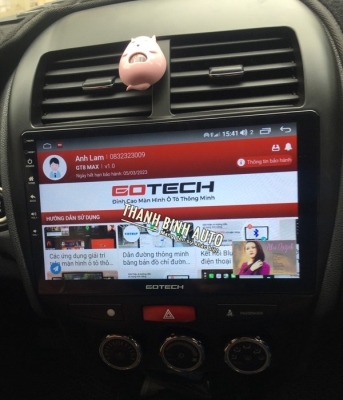 Màn hình Android GOTECH GT8 Max cho xe OUTLANDER SPORT 2015