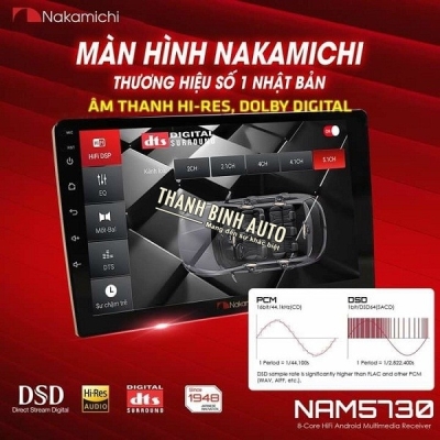 Màn hình Android Nakamichi NAM 5730