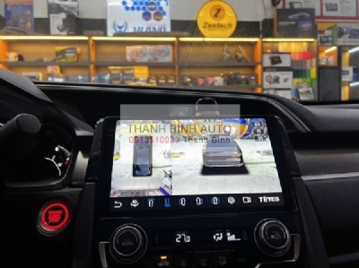 Màn hình Android TEYES CC3 2K 360 cho xe HONDA CIVIC 2019