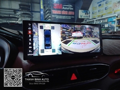Màn hình Android Winca S300 DTS 12,3 inchs 2K cho xe Hyundai Santafe 2021