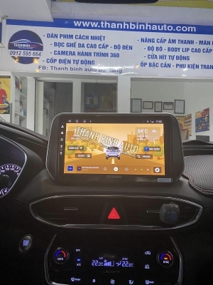 Màn hình Android Zestech 360 bản Base cho xe SANTAFE
