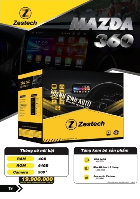 Màn hình Android Zestech MAZDA 360