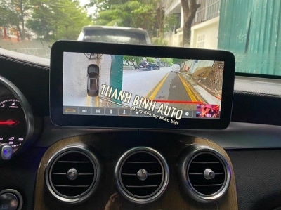 Màn hình liền cam 360 cho xe MERC GLC 250