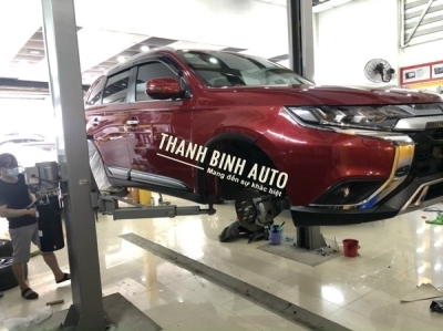 Phủ gầm chống rỉ xe OUTLANDER
