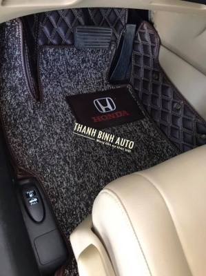 Thảm lót sàn 6D cho xe HONDA CIVIC 2021