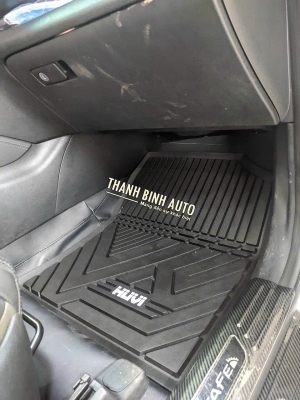 Thảm nhựa đúc HUVI cho xe SANTAFE 2019