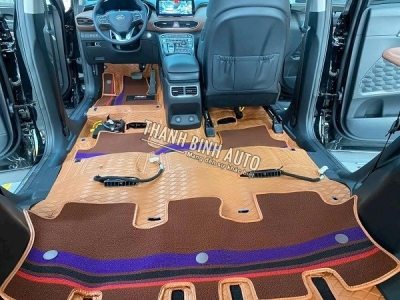 Thảm sàn 360 Nappa cho xe SANTAFE 2023