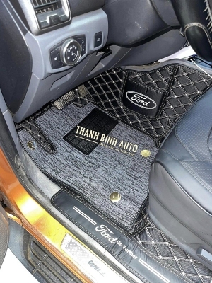 Thảm sàn 6D cao cấp cho xe RANGER