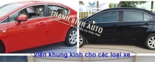 Viền khung kính cho xe FIESTA Hatchback